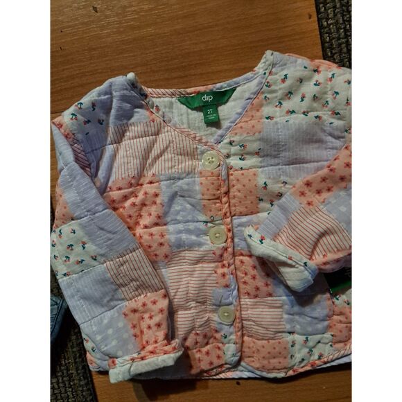 4 sweet jackets for kids appx 18 Mo-2T plus cap & mittens-some new with tags - Picture 6 of 9